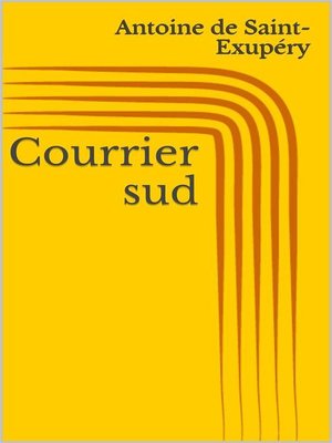 cover image of Courrier sud